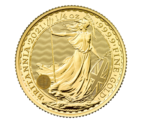 (1/4 oz) 7.78g Britannia gold coin