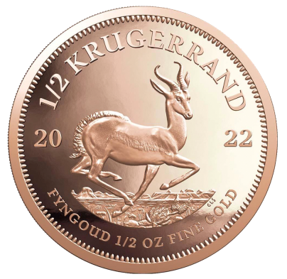 1/2 oz South Africa Krugerrand gold coin